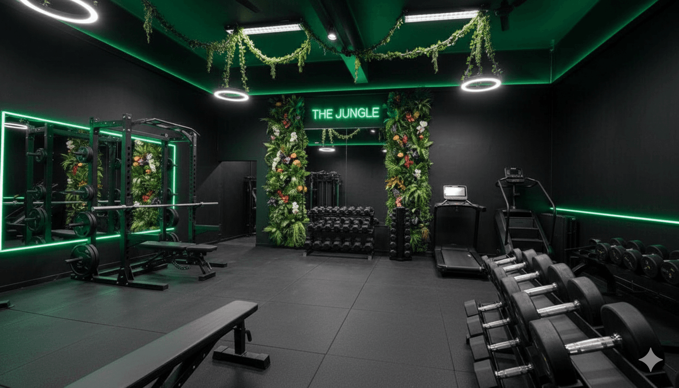 The Jungle - Soukromá posilovna Havířov interiér
